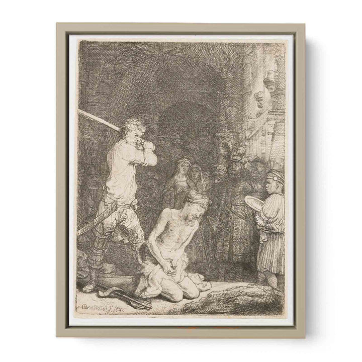 The Beheading of Saint John the Baptist Painting