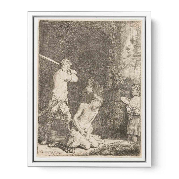 The Beheading of Saint John the Baptist Painting