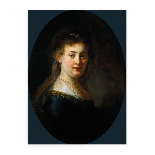 Portrait of Saskia van Uylenburgh (1612-1642)
 Painting
