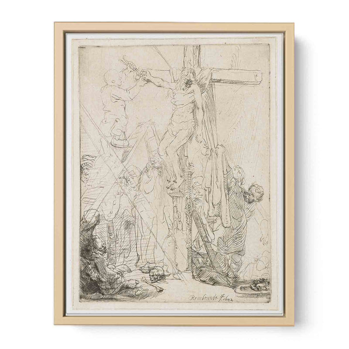 Descent From The Cross A Sketch Painting