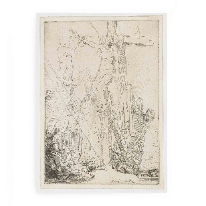 Descent From The Cross A Sketch Painting