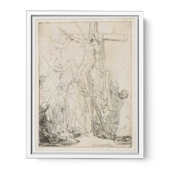 Descent From The Cross A Sketch Painting