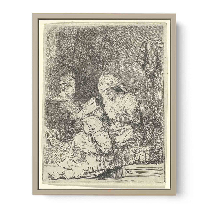 The Holy Family Painting