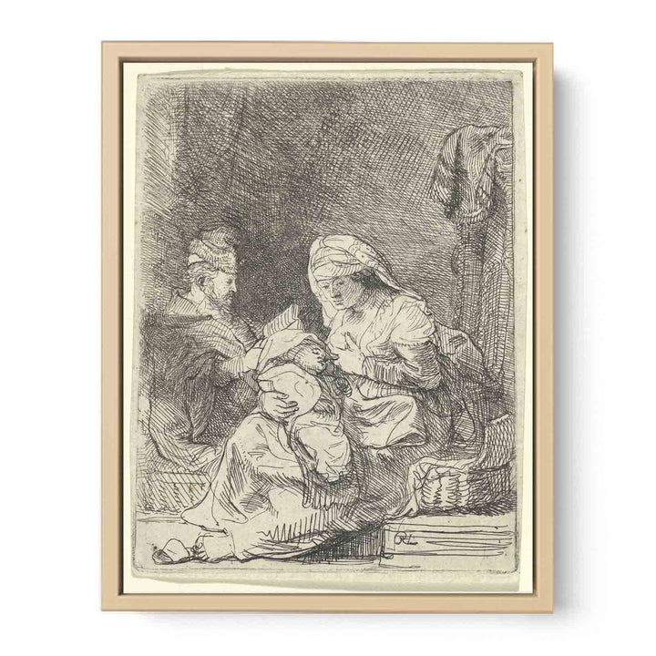 The Holy Family Painting