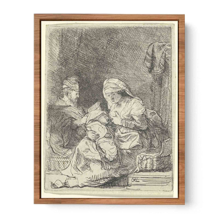 The Holy Family Painting