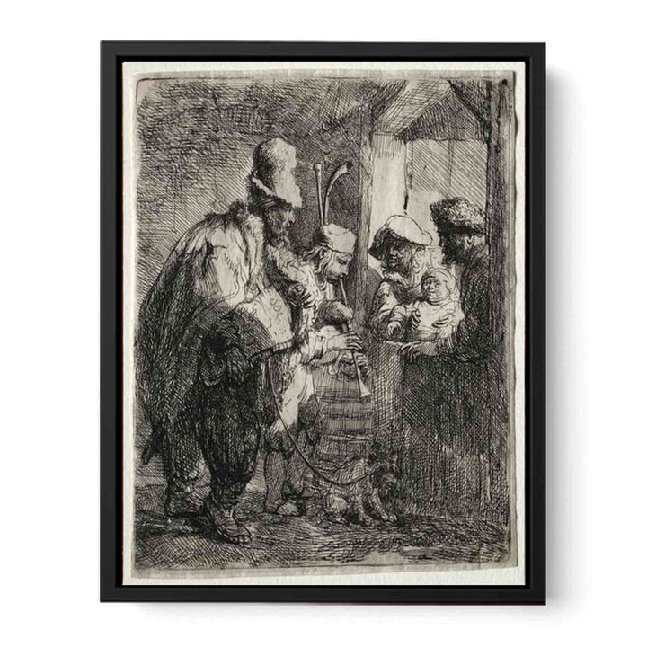 The strolling Musicians 2
 Painting