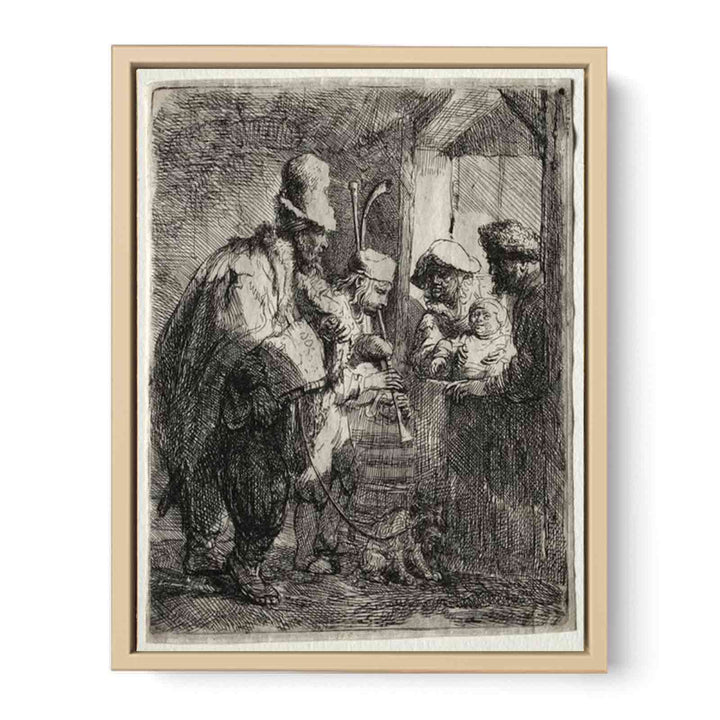 The strolling Musicians 2
 Painting