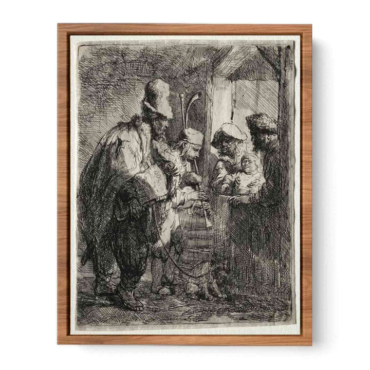 The strolling Musicians 2
 Painting