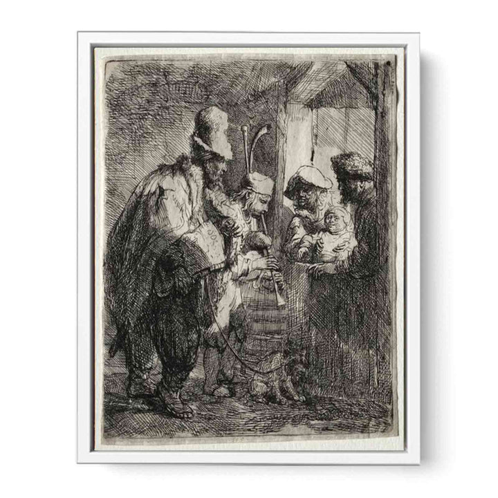 The strolling Musicians 2
 Painting