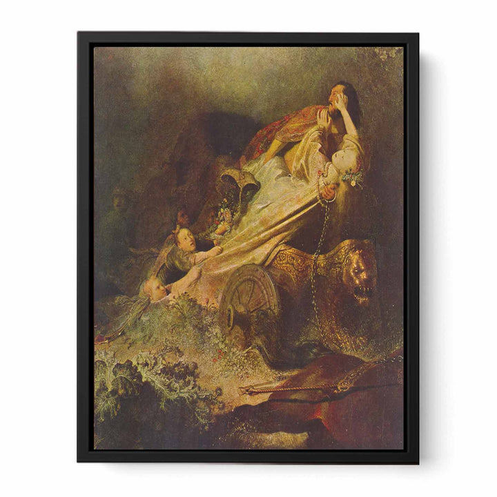 Rape of Proserpine Painting
