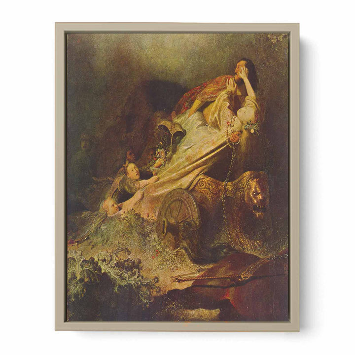 Rape of Proserpine Painting