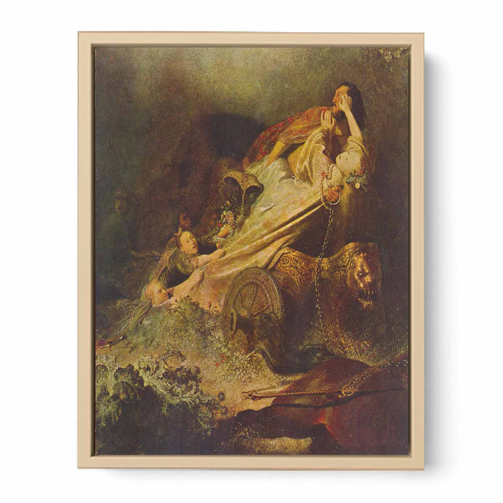 Rape of Proserpine Painting