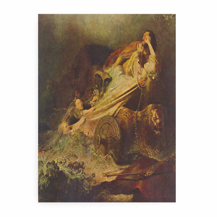 Rape of Proserpine Painting