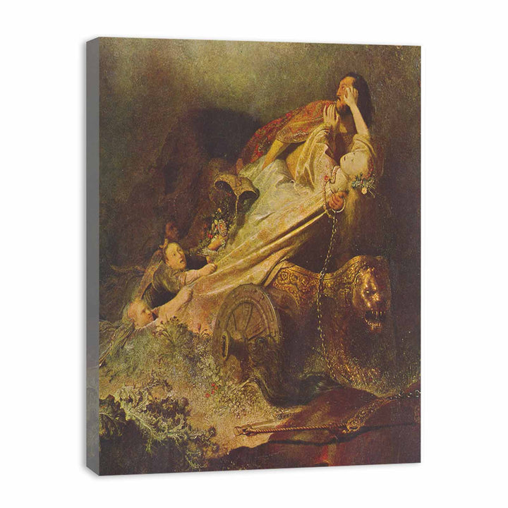 Rape of Proserpine Painting