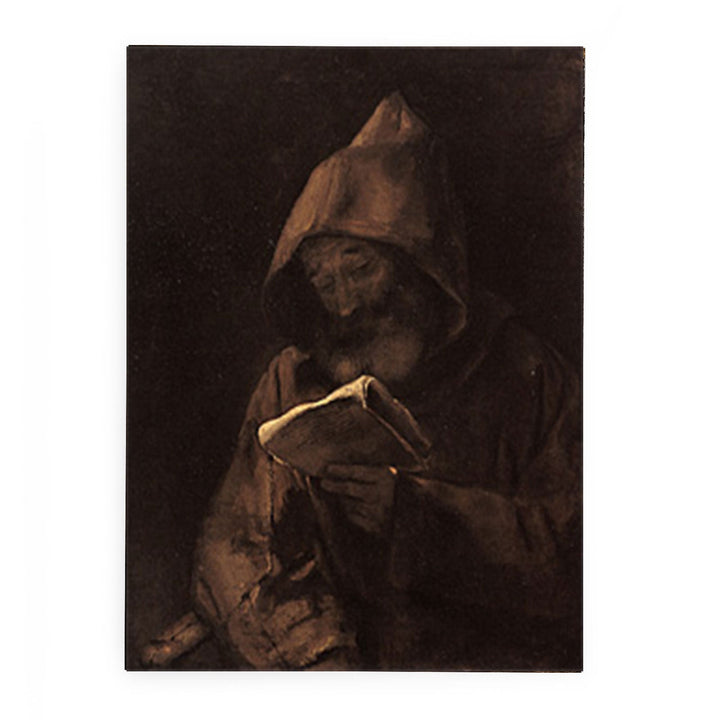 Franciscan Monk Reading
 Painting