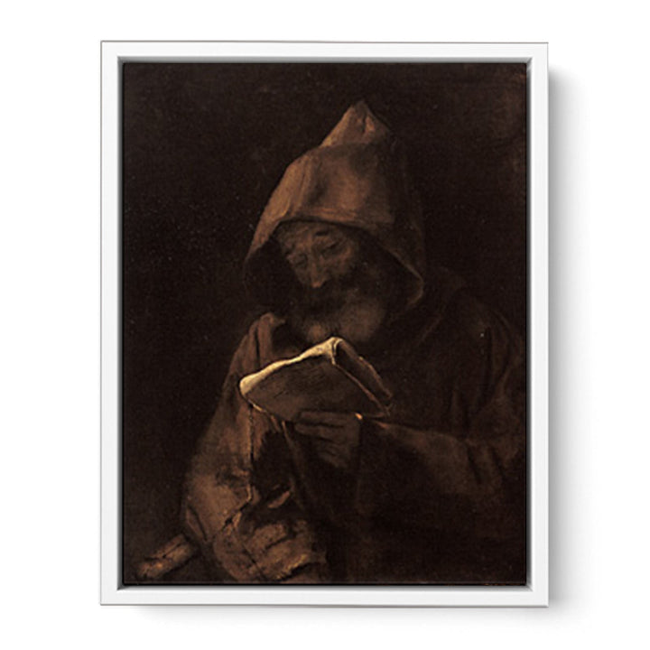 Franciscan Monk Reading
 Painting
