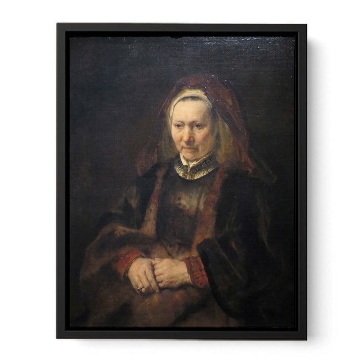 Portrait of a seated old woman
 Painting