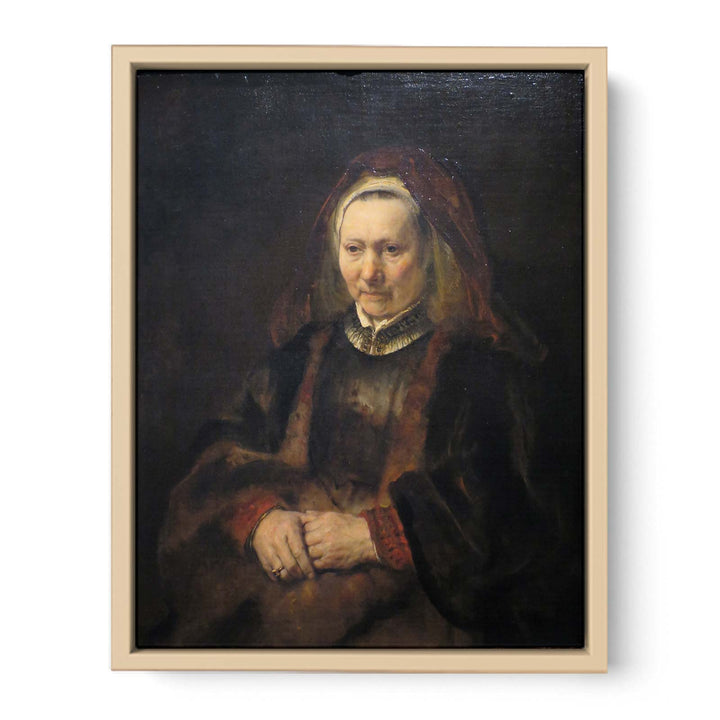 Portrait of a seated old woman
 Painting