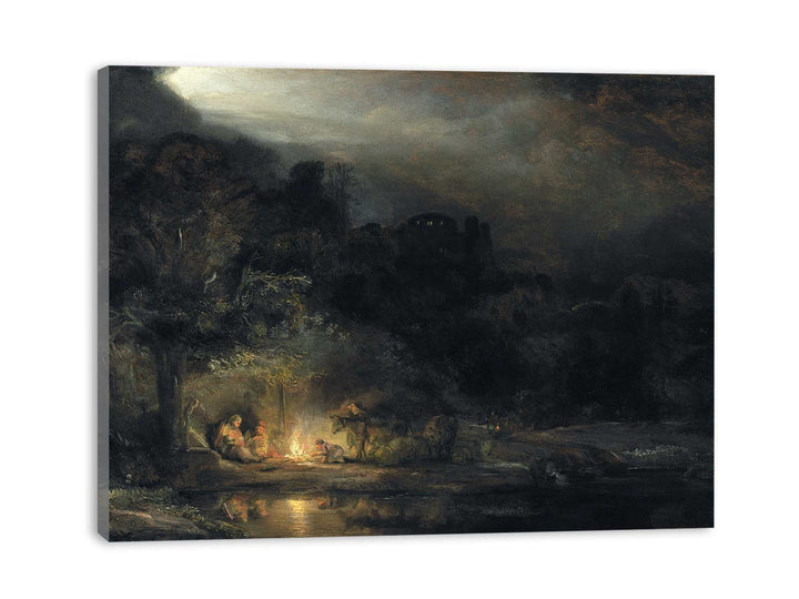 Rest on the Flight into Egypt
 Painting