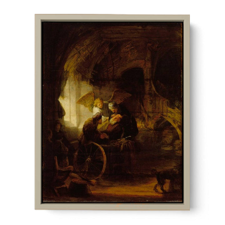 Tobit is Healed by His Son
 Painting