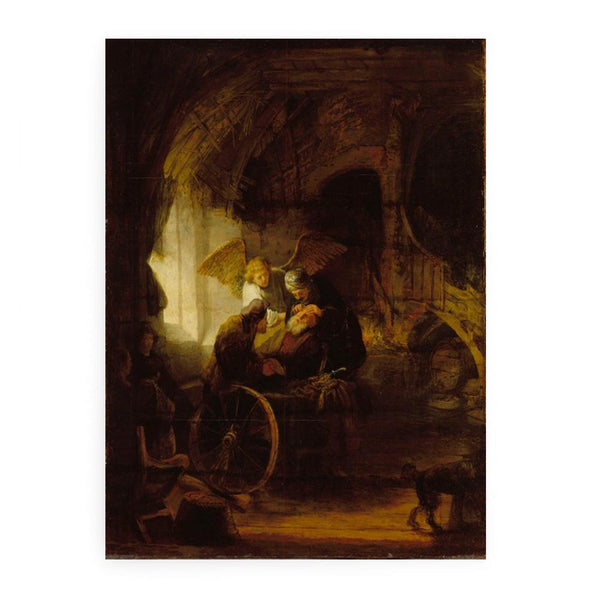 Tobit is Healed by His Son
 Painting