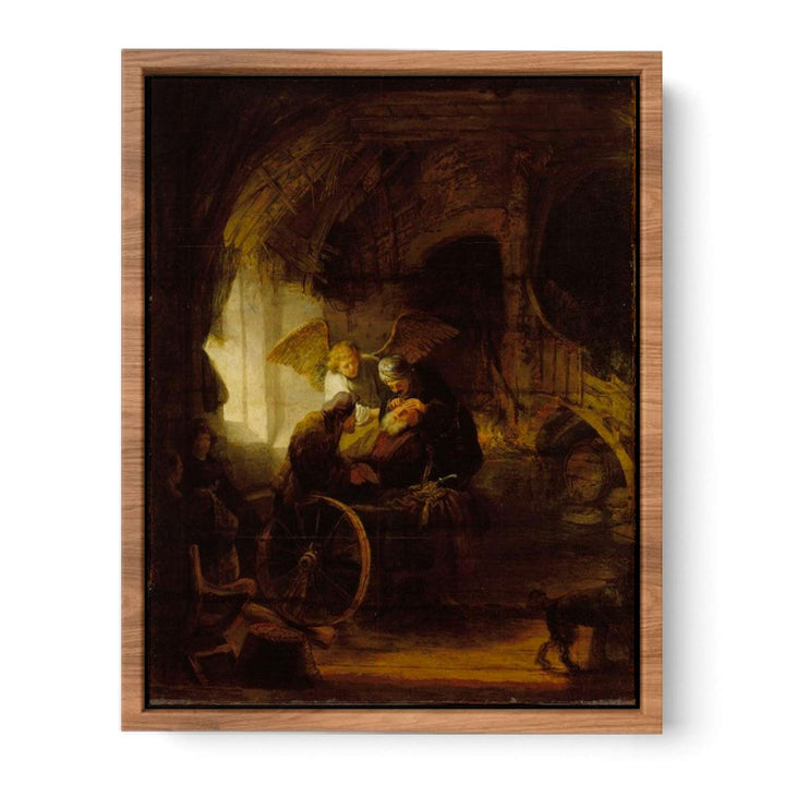 Tobit is Healed by His Son
 Painting