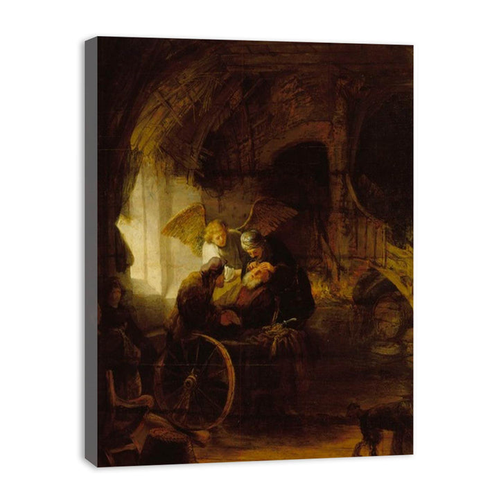 Tobit is Healed by His Son
 Painting
