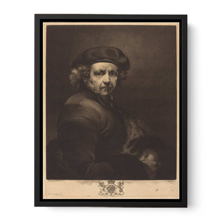 Rembrandt [Self Portrait], by Richard Earlom
 Painting
