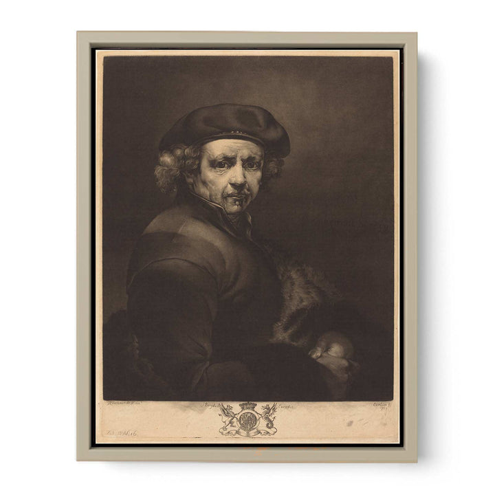 Rembrandt [Self Portrait], by Richard Earlom
 Painting