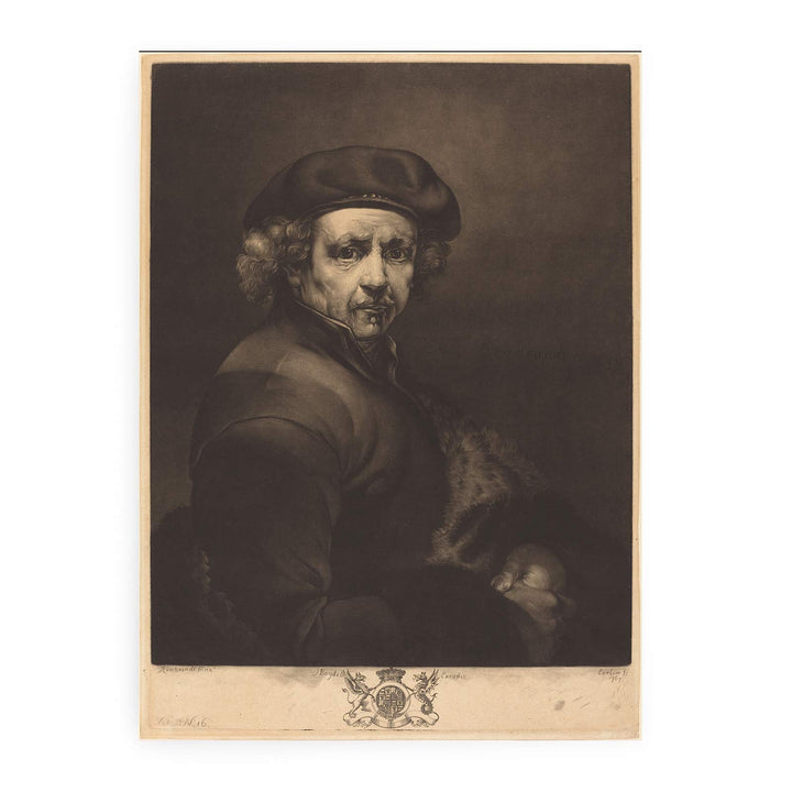 Rembrandt [Self Portrait], by Richard Earlom
 Painting