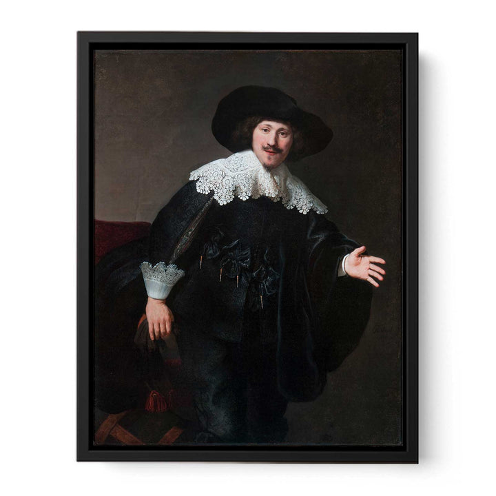 Portrait of a Man Rising from His Chair
 Painting