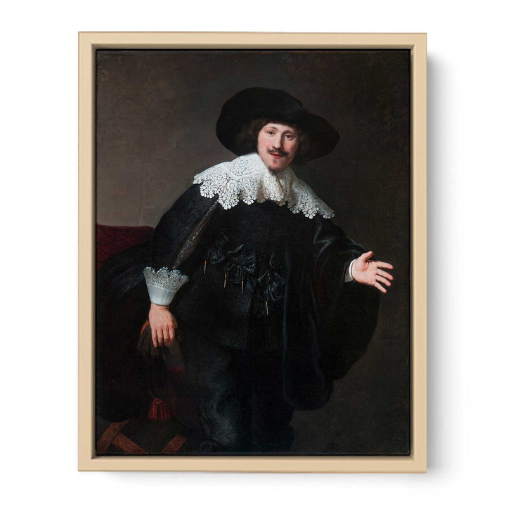 Portrait of a Man Rising from His Chair
 Painting