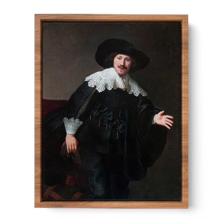 Portrait of a Man Rising from His Chair
 Painting