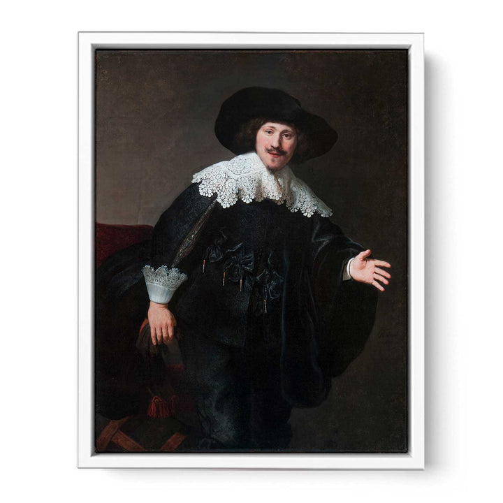 Portrait of a Man Rising from His Chair
 Painting