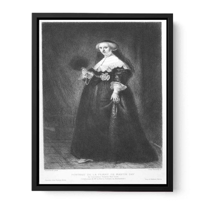 Portrait of Oopjen Coppit, Wife of Marten Soolmans
 Painting