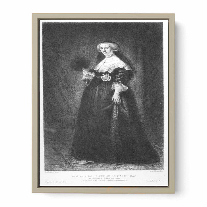 Portrait of Oopjen Coppit, Wife of Marten Soolmans
 Painting