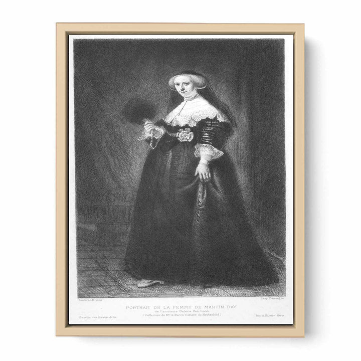 Portrait of Oopjen Coppit, Wife of Marten Soolmans
 Painting
