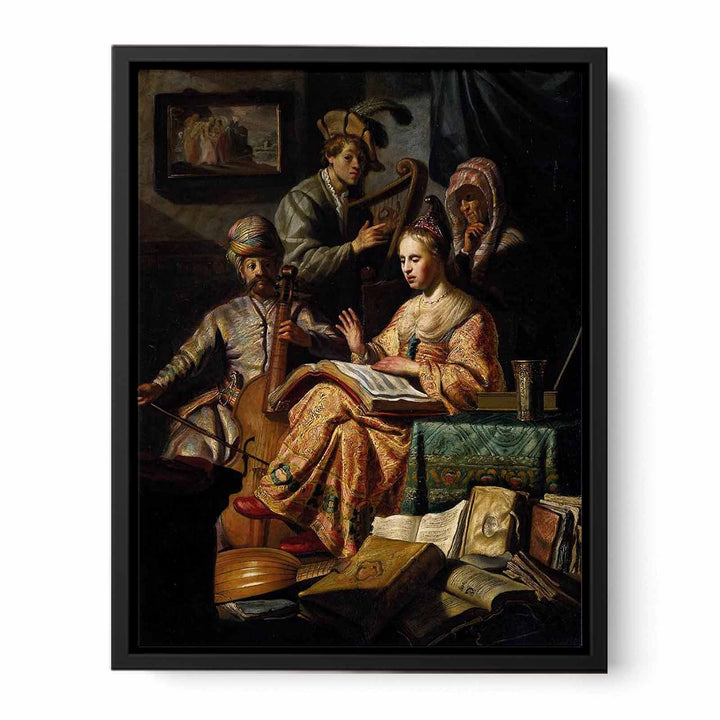 The Music Party 1626
 Painting