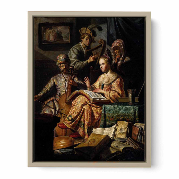 The Music Party 1626
 Painting