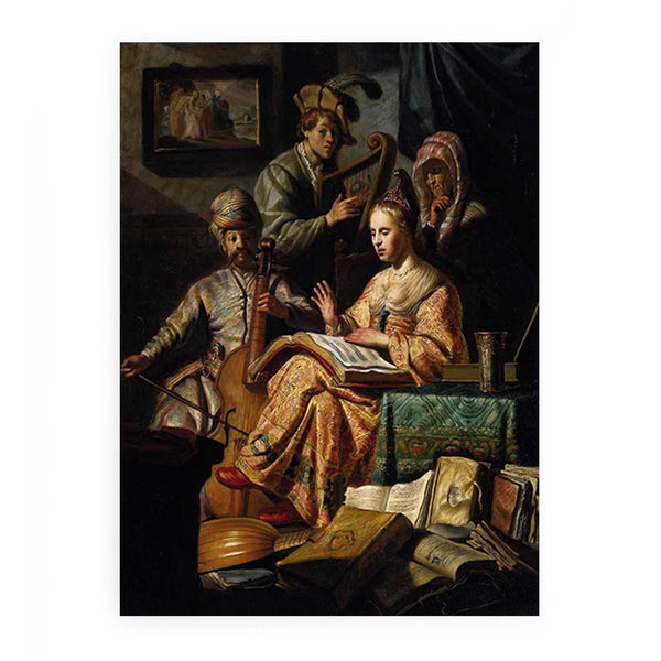 The Music Party 1626
 Painting