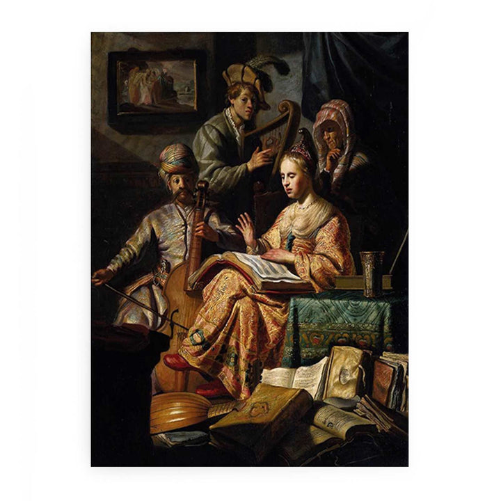 The Music Party 1626
 Painting