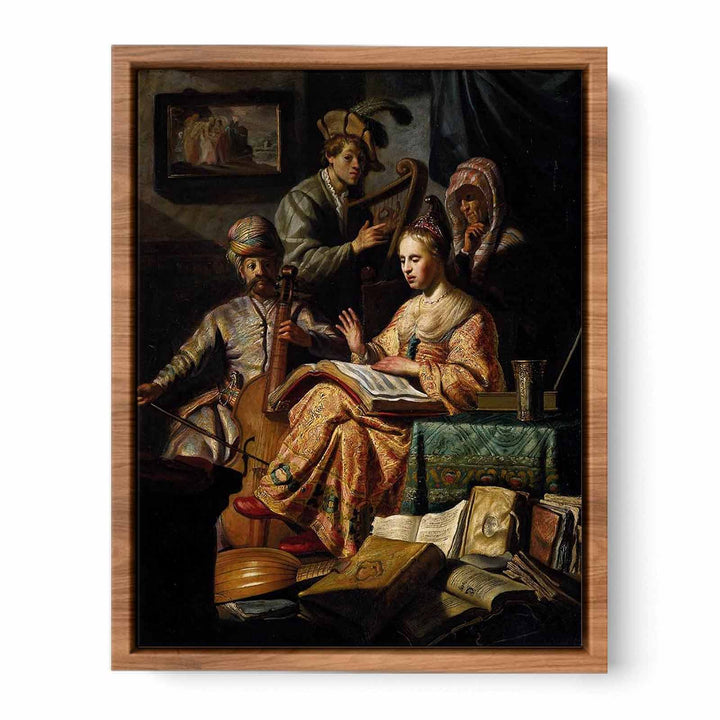 The Music Party 1626
 Painting