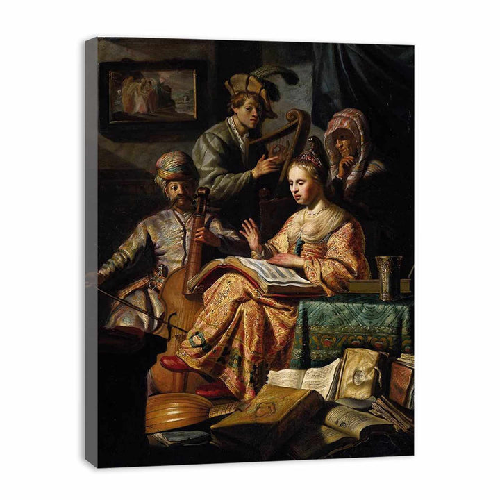 The Music Party 1626
 Painting