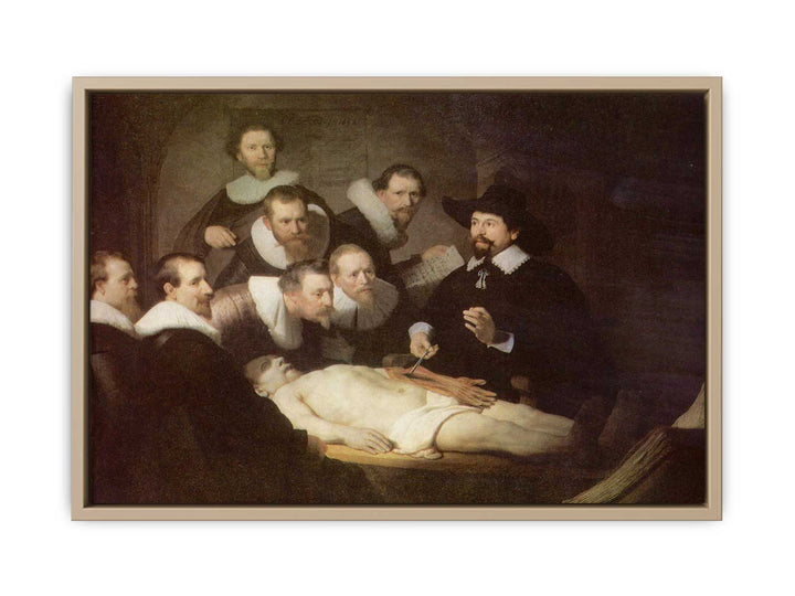 The Anatomy Lecture of Dr. Nicolaes Tulp 1632
 Painting