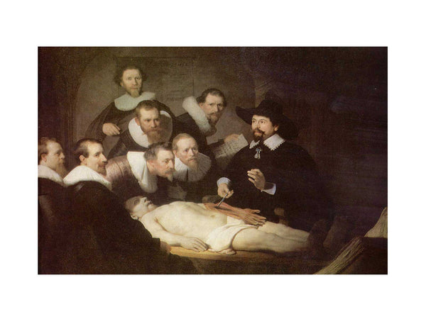 The Anatomy Lecture of Dr. Nicolaes Tulp 1632
 Painting