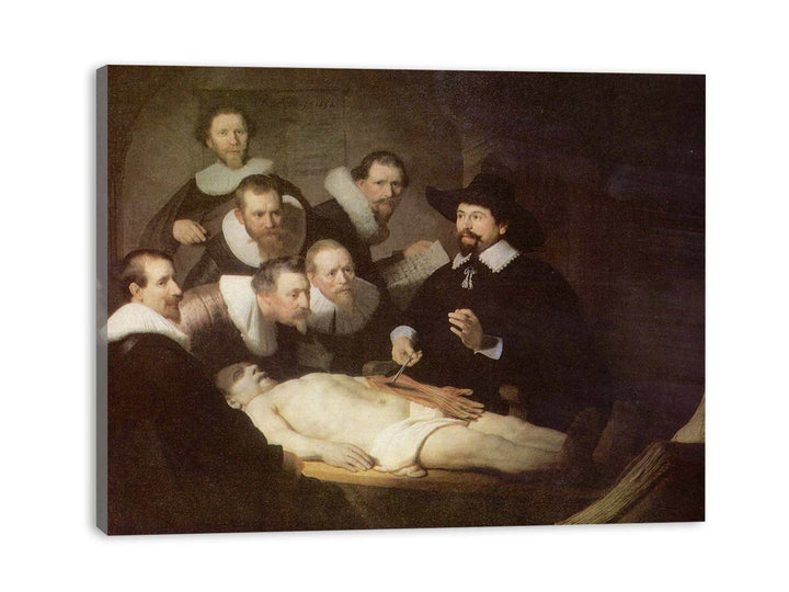 The Anatomy Lecture of Dr. Nicolaes Tulp 1632
 Painting