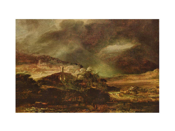 Paysage D'Orage
 Painting