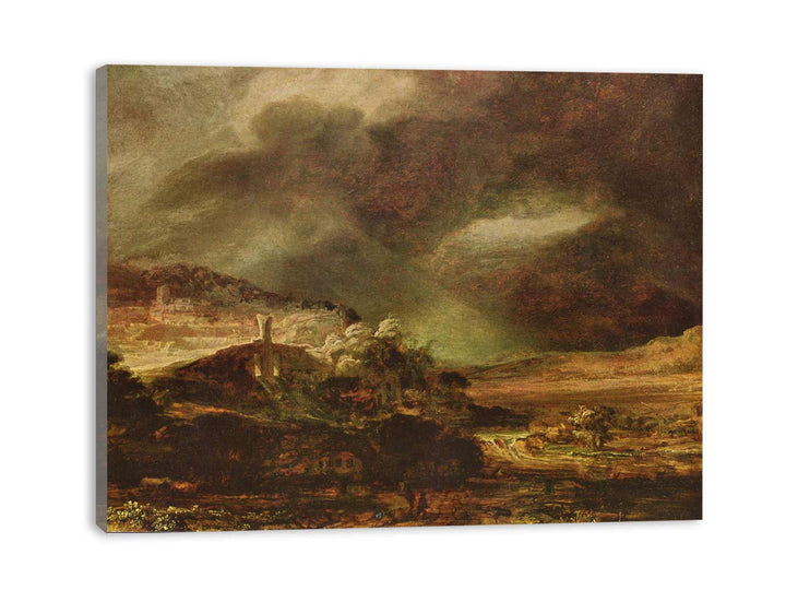 Paysage D'Orage
 Painting