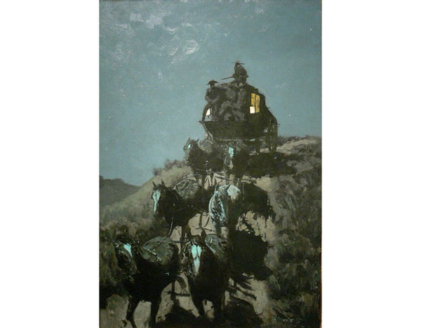 The Old Stage Coach of the Plains 