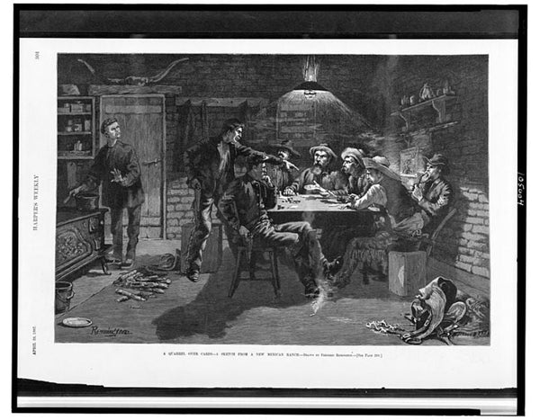 A Quarrel over Cards-A Sketch From a New Mexican Ranch 
